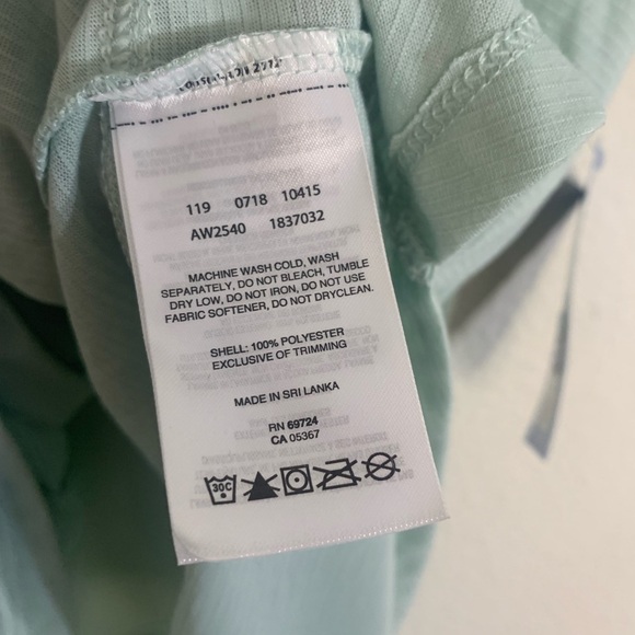 Size 2X NWT Columbia  women’s green Tee Shirt - Picture 7 of 7